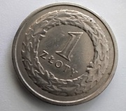 Moneta 1. Zł z1992 roku stan jak na zdjęciu 