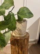 Doniczka ceramiczna ręcznie robiona