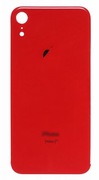 Szkło tylne iPhone XR - czerwone ,klapka tylna, plecki, tył BIG HOLE