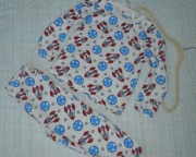 SINSAY Piżama polar komplet bluzka + spodnie kosmos 104 cm #54