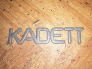 Opel Kadett E 1985r emblemat na klapę bagażnika 