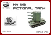 Model z druku KV II /3 Czołg fikcyjny   1/72