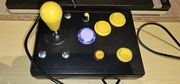 Nowo zbudowany lewo ręczny Joystick arkadowy do komputera Amigi Atari  DB9