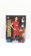VIRGIL VAN DIJK WARRIOR LIVERPOOL MATCH ATTAX 2022-23 UEFA CHAMPIONS LEAGUE