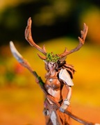 Driada Centaur - Figurka 32mm 14K zgodna z DnD RPG Pathfinder Warhammer