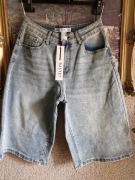 Spodnie damskie krótkie bermudy jeans Bastet M