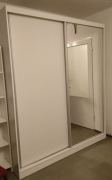 Szafa IKEA biała plus lustro 200x236