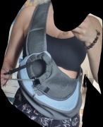 Nosidełko torba na ramię dla psa kota szczeniaka rozmiar S