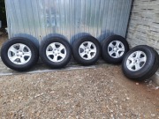 5x Koła Felgi Jeep Wrangler Cherokee OE 245/75R17