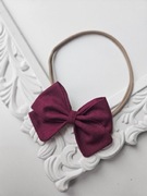 Nowa opaska bezuciskowa kokarda sesja boże narodzenie noworodek