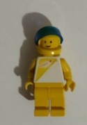 Lego Space figurka kosmonauty żółty i biały strój