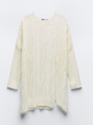 Asymetryczny sweter Zara S