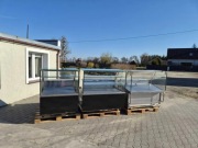 Lada chłodnicza + witryna cukiernicza GARNER INOX LED Zestaw