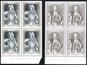 3715 -18 Poczet (August II, Leszczyński, August III, Poniatowski - czwórki)