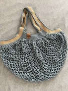 Siatka torba ręcznie robiona na zakupy
