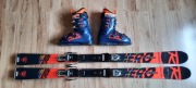 Narty Rossignol HERO RACING o dł. 140cm wiąz. GripWalk LOOK jak NOWE