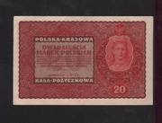 POLSKA 20 MAREK 23.08.1919 II SERIA CM899148 