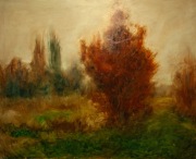 Olej/płyta 80x100cm. "Jesień w Solankach"