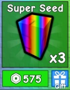 Grow a Garden Super Seed x3