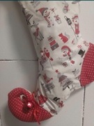 Świąteczna skarpeta Boże Narodzenie 