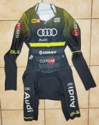 Ale cycling Audi Giant profesjonalny kombinezon rowerowy kolarski rozm.  M 