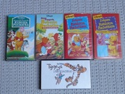 Bajki Kubuś Puchatek kasety VHS 5 szt.
