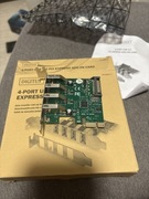 Digitus Karta rozszerzeń/Kontroler USB 3.0 PCI Express, 4xUSB 3.0, VL805