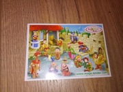 Rycerz Instrukcja obsługi ulotka karteczka od kinder niespodzianki