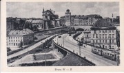 Pocztówka - Warszawa - Trasa W-Z .