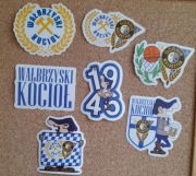 Vlepki GÓRNIK WAŁBRZYCH,  KSZO,  Arka Gdynia,  Cracovia, Lech, ŁKS # 04