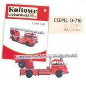 Csepel D-710 Straż Pożarna - Kultowe Ciężarówki z epoki PRLu nr 129