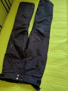 Spodnie ocieplane zimowe czarne wzrost 134/140 Decathlon