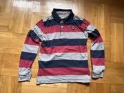 Koszulka polo długi rękaw (paski) - Pepe Jeans - 140 (10l)