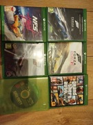Zestaw 1 - gry na konsolę Xbox One uszkodzone.
