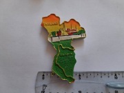 Magnes na lodówkę - 843g. TAJLANDIA Mapa