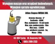 Wynajem pompy zatapialnej ATLAS COPCO