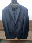 Garnitur męski dla chłopca 176cm m l ciemny granat