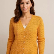 Sweter damski  szydełko 42/44 narzutka