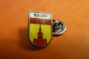 Kolno Pow. Olsztyn Herb pin przypinka