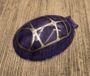 LEGO element 98102pb03 trans purple