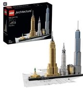 LEGO ARCHITECTURE 21028 Nowy Jork + LEGO ARCHITECTURE 21044 Paryż