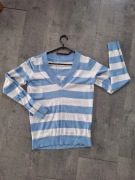 Sweter damski w paski rozm. M 