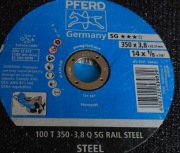 Tarcza do metalu 350 x 3,8 Pferd 