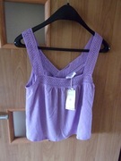 Nowa z metką krotka koszulka topik damski MNG S