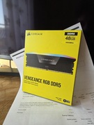 Pamięć Ram Corsair RGB 48Gb CL 36 6400Mhz DDR5 czarna -zaplombowana + faktr