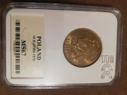 10 zł Kościuszko 1970 MS67