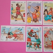 Znaczki pocztowe tematyczne - olimpiady