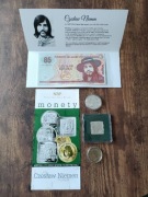 ZESTAW KOLEKCJONERSKI CZESŁAW NIEMEN: MONETY+ BANKNOT