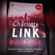 Książka Charlotte Link "Ostatni ślad," 