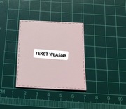 Scrapki serwetka kwadrat przeszycia tekst własny 
